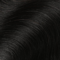 #1 Jet Black Deluxe Nunchakus Hair Extensions 105g