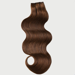 #6 Cappuccino Clip-in Hair Extensions-1Pc.Sextuple Wefts