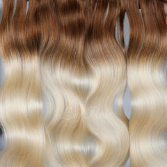 #8-613 Ombre Micro Ring Hair Extensions 1g-strand 100g