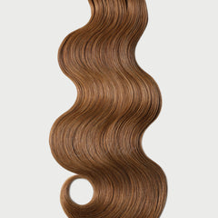 #8 Toffee Brown Nano Ring Hair Extensions 1g-strand 100g