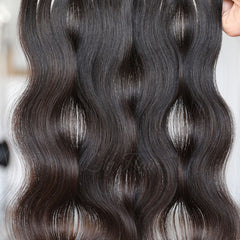 Unprocessed Natural Color Micro Ring Hair Extensions 1g-strand 100g