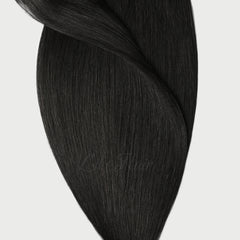 #1 Jet Black Pre-Bonded V Tip Hair Extensions 1g-strand 100g