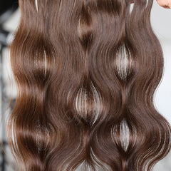 #2 Dark Chocolate Micro Ring Hair Extensions 1g-strand 100g