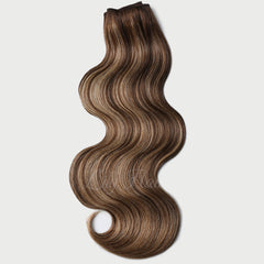 #4-26 Highlights Clip-in Hair Extensions-1Pc.Sextuple Wefts